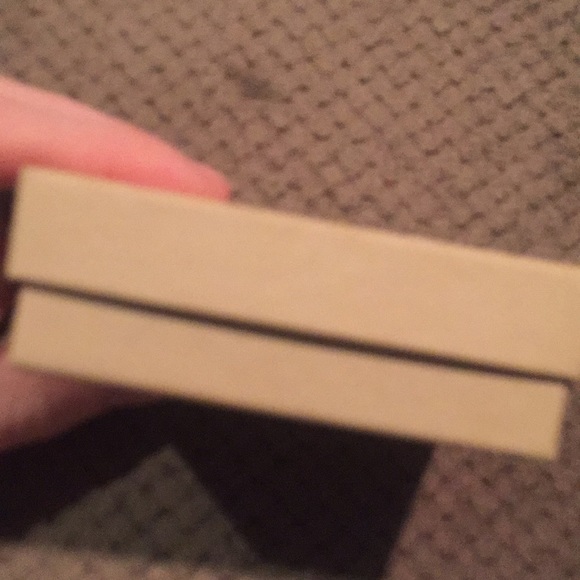 10k golden earrings with a Swarovski crystal - Picture 2 of 3